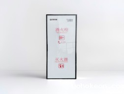 定制窄边极简门钢化玻璃